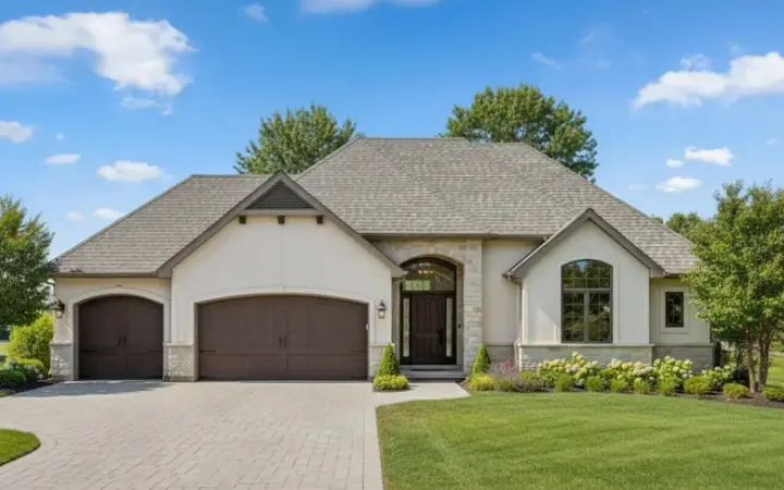 Traditional house plans 21-102 - front exterior, 2,903 sq ft, 3 bed, 3 bath house plans | Monster House Plans