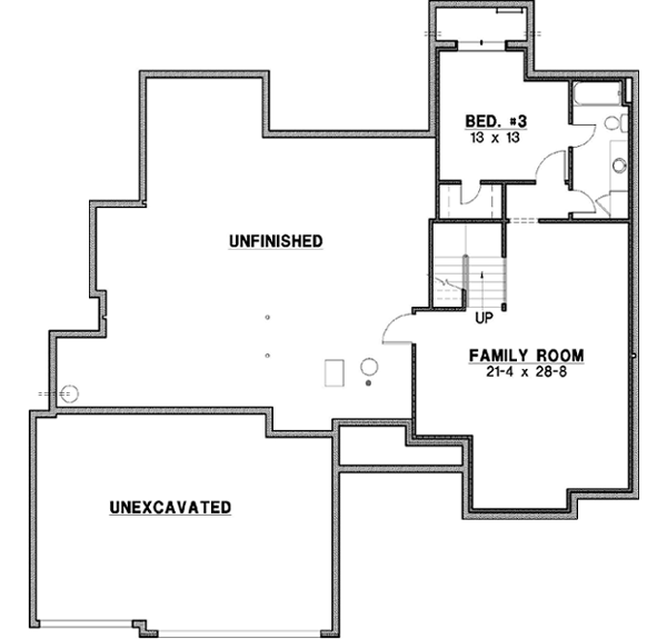 Lower Floor Plan: 21-102