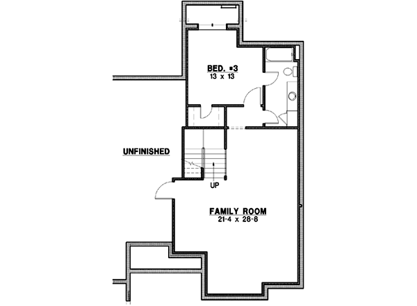 Lower Floor Plan: 21-103