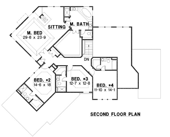 Upper/Second Floor Plan: 21-1031