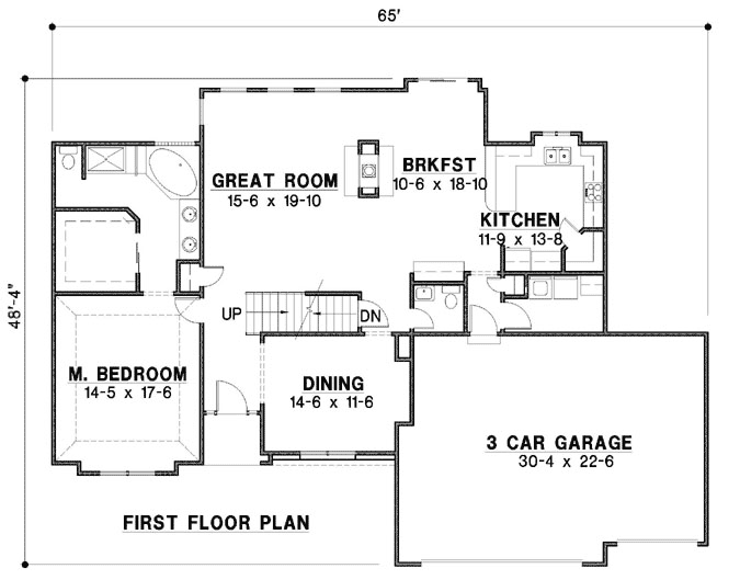 Main Floor Plan: 21-1039
