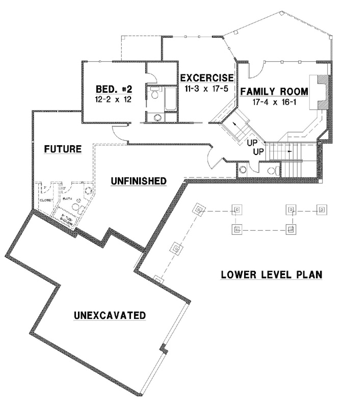 Lower Floor Plan: 21-1044
