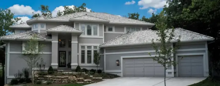 Prairie house plans 21-1046 - front exterior, 3,424 sq ft, 4 bed, 3 bath house plans | Monster House Plans