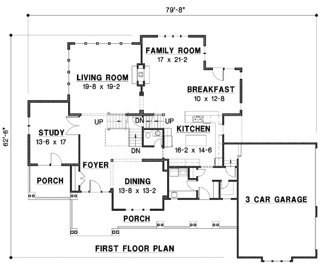 Main Floor Plan: 21-1049