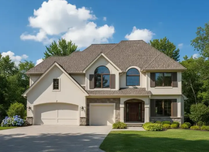 Traditional house plans 21-105 - front exterior, 2,830 sq ft, 4 bed, 3 bath house plans | Monster House Plans