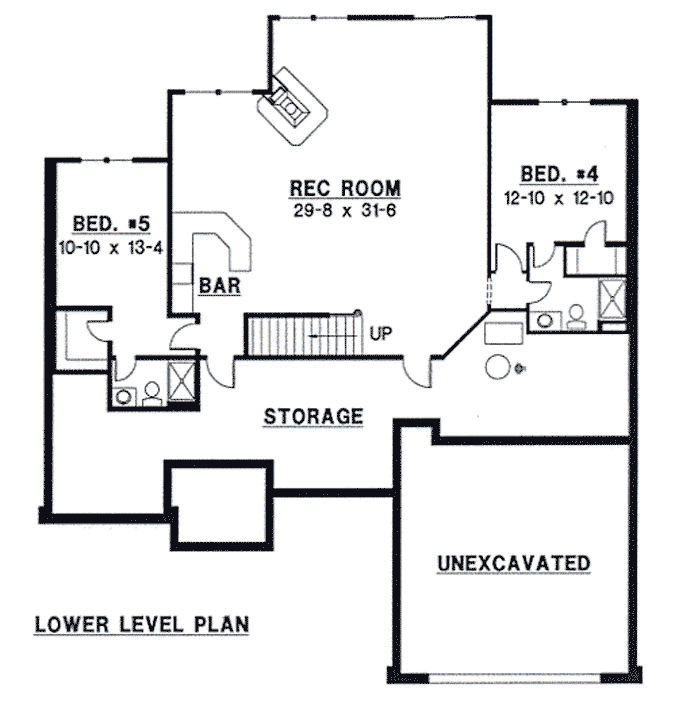 Lower Floor Plan: 21-1056