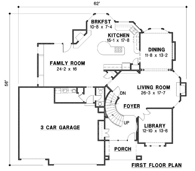 Main Floor Plan: 21-1060