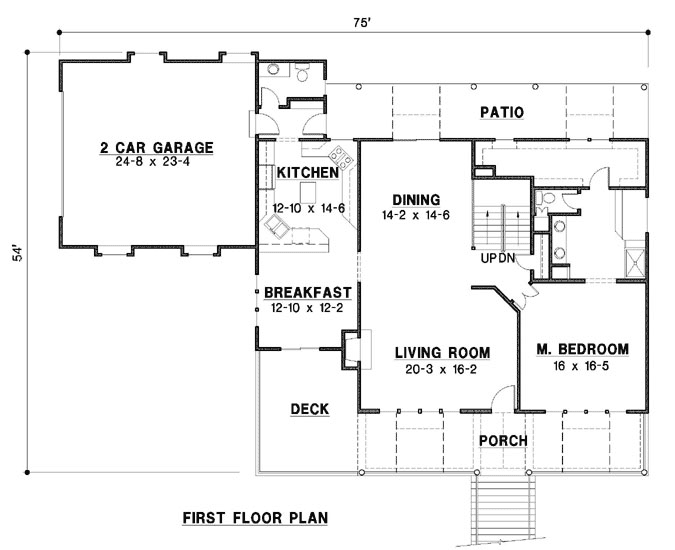 Main Floor Plan: 21-1062