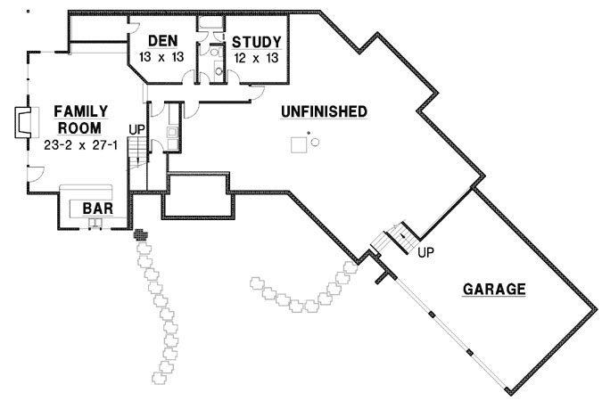 Lower Floor Plan: 21-1066