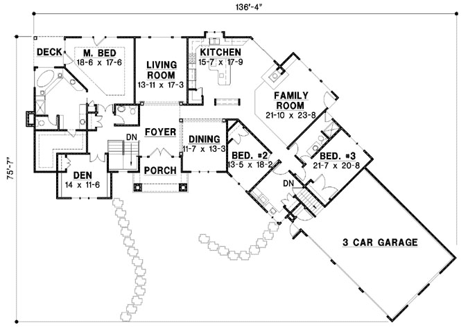 Main Floor Plan: 21-1066