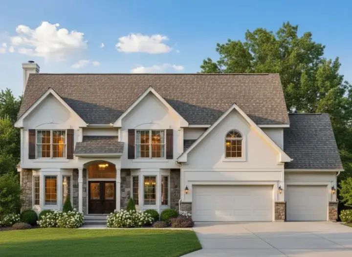 Traditional house plans 21-108 - front exterior, 3,066 sq ft, 4 bed, 3 bath house plans | Monster House Plans