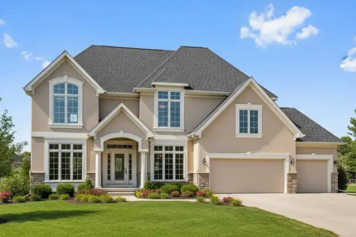Traditional house plans 21-118 - front exterior, 2,967 sq ft, 4 bed, 3 bath house plans | Monster House Plans