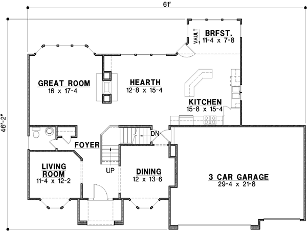 Main Floor Plan: 21-119