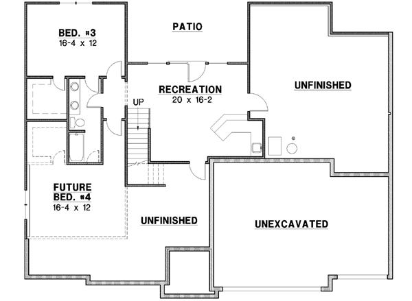 Lower Floor Plan: 21-137