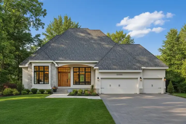 Traditional house plans 21-140 - front exterior, 2,912 sq ft, 2 bed, 2 bath house plans | Monster House Plans