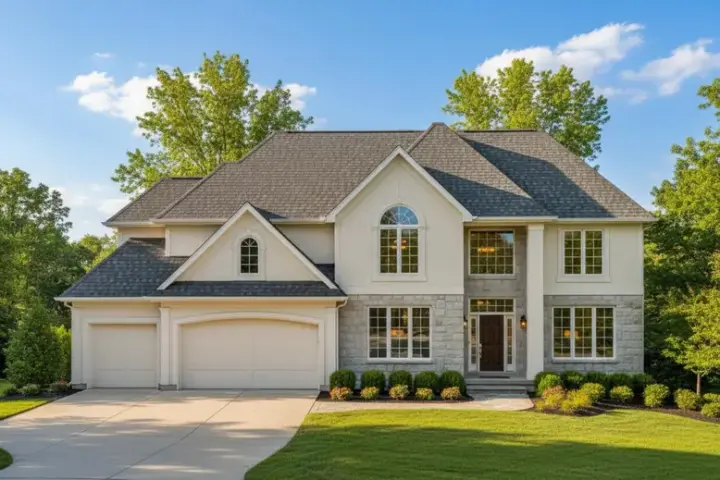 Traditional house plans 21-148 - front exterior, 5,770 sq ft, 5 bed, 4 bath house plans | Monster House Plans