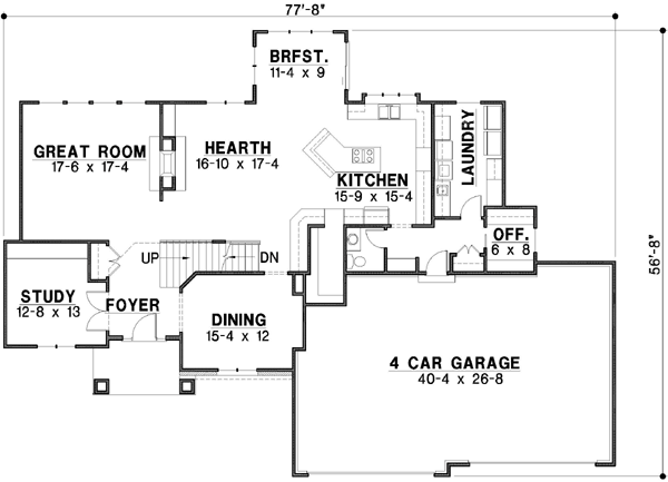 Main Floor Plan: 21-149