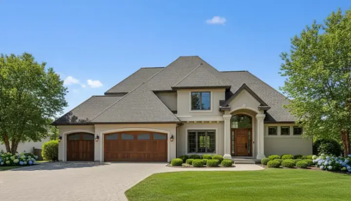 Traditional house plans 21-155 - front exterior, 2,393 sq ft, 4 bed, 3 bath house plans | Monster House Plans