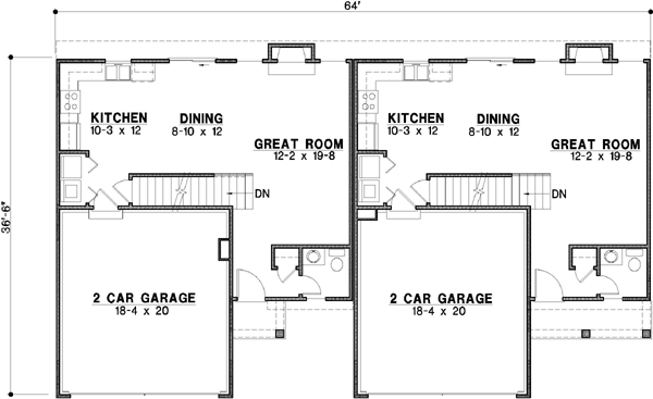 Main Floor Plan: 21-158