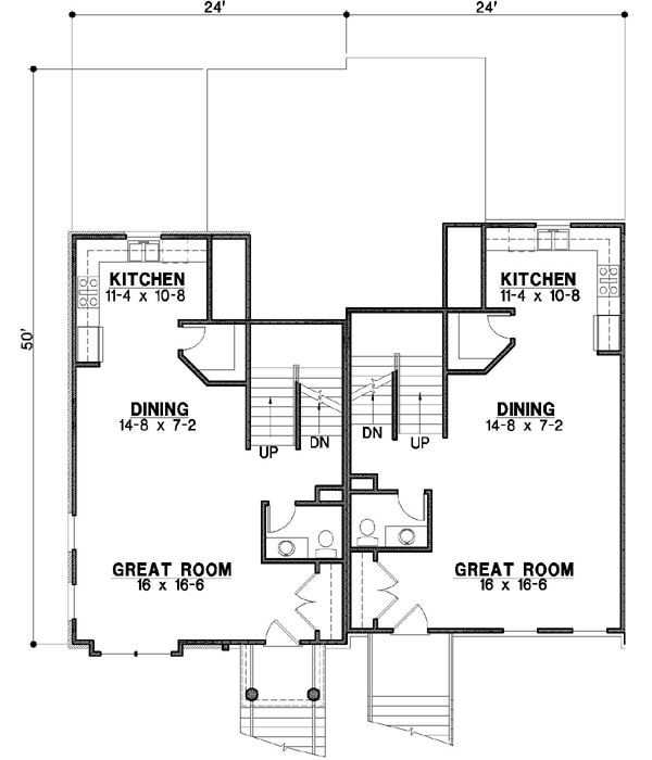 Main Floor Plan: 21-160