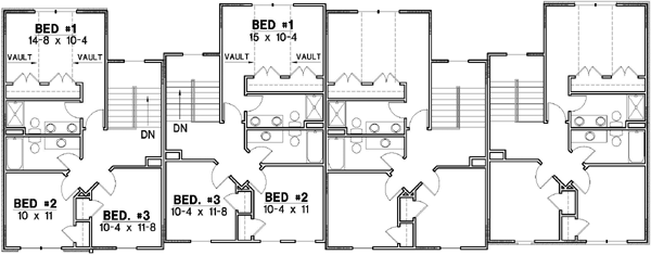 Upper/Second Floor Plan: 21-162