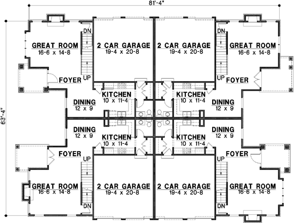 Main Floor Plan: 21-167