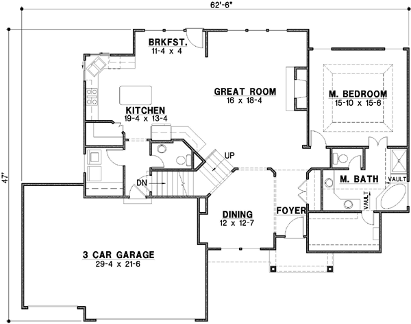 Main Floor Plan: 21-170