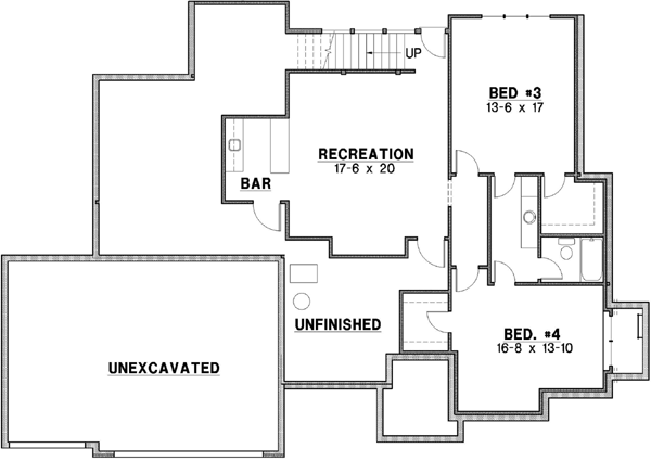 Lower Floor Plan: 21-178
