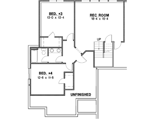 Lower Floor Plan: 21-179