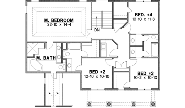 Upper/Second Floor Plan: 21-191