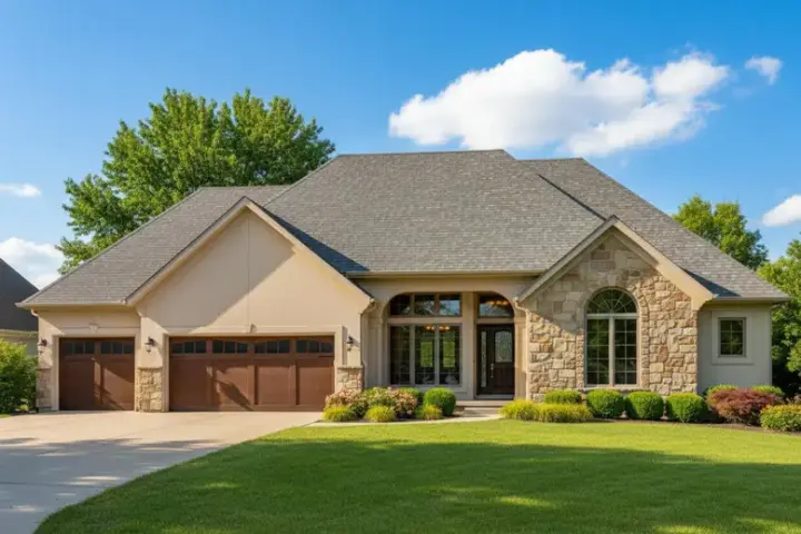 Traditional house plans 21-192 - front exterior, 3,552 sq ft, 3 bed, 3 bath house plans | Monster House Plans