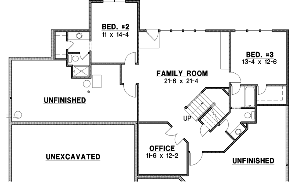 Lower Floor Plan: 21-192