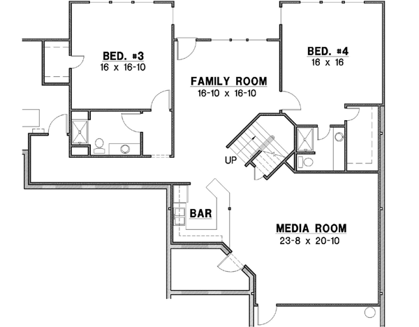 Lower Floor Plan: 21-196