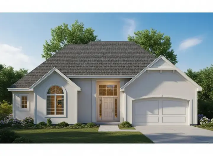 Traditional house plans 21-198 - front exterior, 2,607 sq ft, 4 bed, 3 bath house plans | Monster House Plans