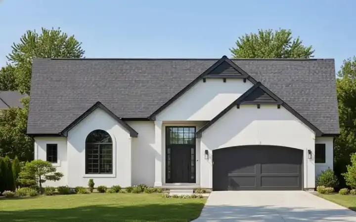 Traditional house plans 21-200 - front exterior, 2,785 sq ft, 4 bed, 3 bath house plans | Monster House Plans