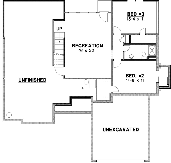 Lower Floor Plan: 21-200
