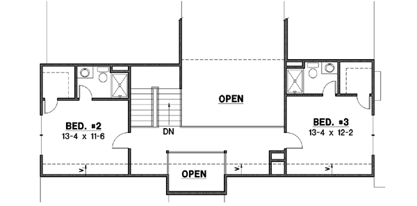 Upper/Second Floor Plan: 21-202