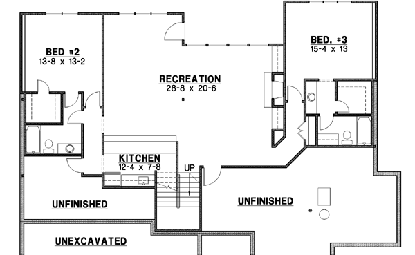 Lower Floor Plan: 21-204