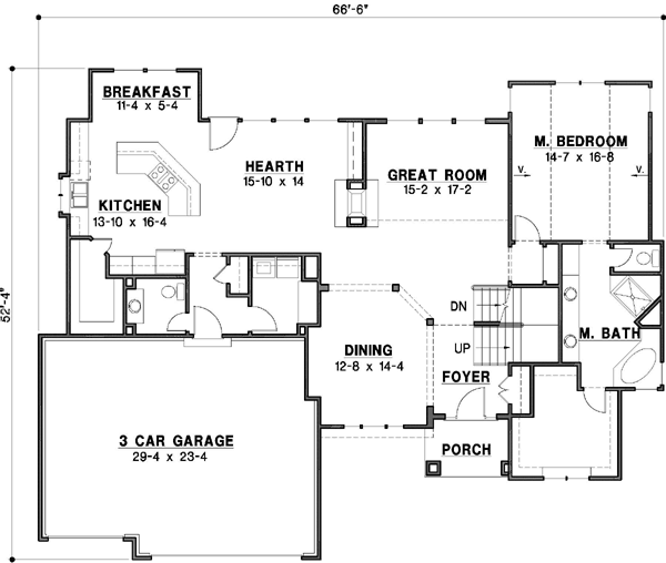 Main Floor Plan: 21-209