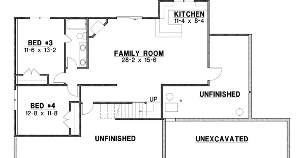 Lower Floor Plan: 21-211