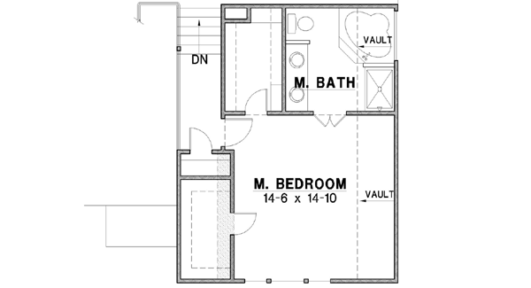 Upper/Second Floor Plan: 21-216