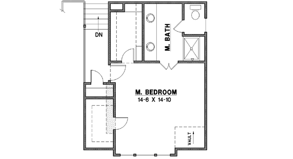 Upper/Second Floor Plan: 21-217