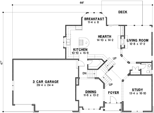 Main Floor Plan: 21-225