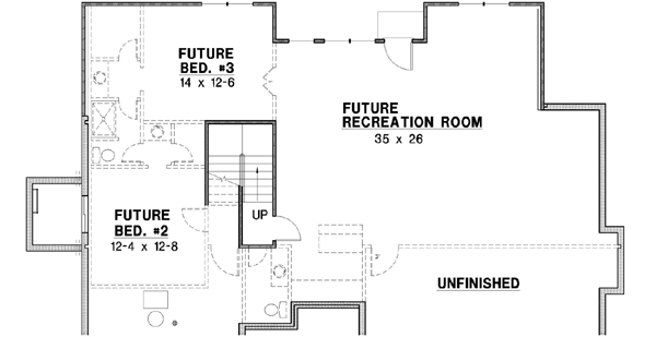 Lower Floor Plan: 21-226