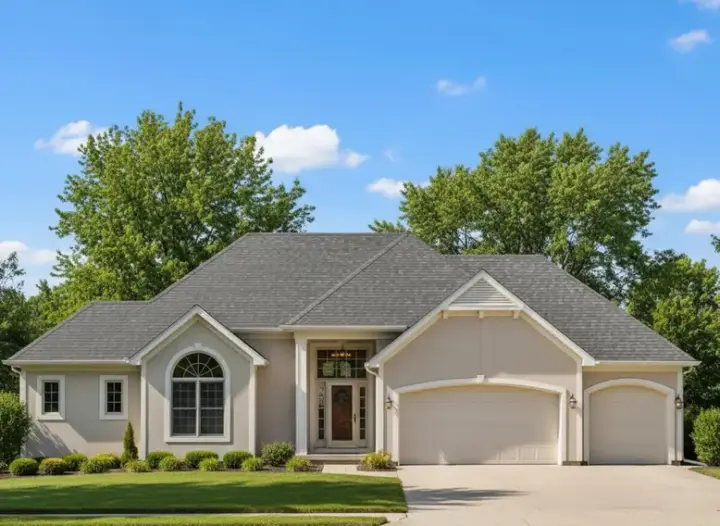 Traditional house plans 21-227 - front exterior, 3,490 sq ft, 4 bed, 4 bath house plans | Monster House Plans