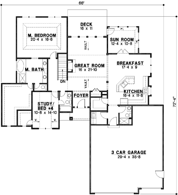 Main Floor Plan: 21-227
