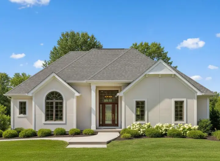 Traditional house plans 21-228 - front exterior, 2,802 sq ft, 4 bed, 3 bath house plans | Monster House Plans