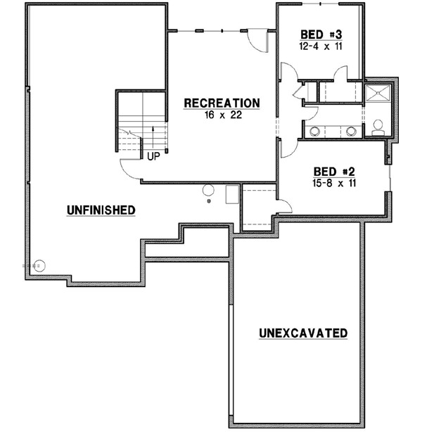 Lower Floor Plan: 21-228