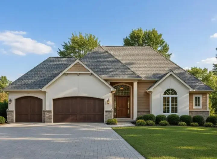 Traditional house plans 21-230 - front exterior, 2,021 sq ft, 2 bed, 2 bath house plans | Monster House Plans