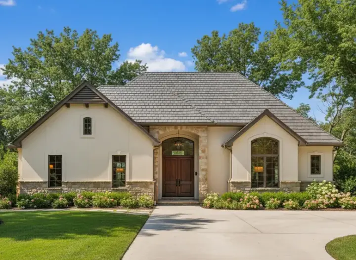 Traditional house plans 21-231 - front exterior, 3,291 sq ft, 3 bed, 3 bath house plans | Monster House Plans